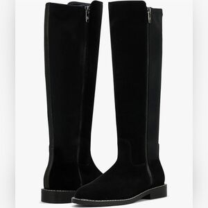 Donald J Pliner Women's Isla Calf Suede Fashion Boot Side Zipper Size 7 Woman's